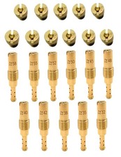 Carburetor Jet Kit Strongthium 43PCS 99101-357 Nibbi Keihin PWK Main Pilot Jets picture