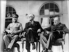Roosevelt, Stalin, & Churchill Teheran Conference 8