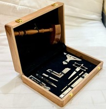 Vintage Masonic Toolbox Complete Set of Masonic Tools for Freemasonry picture