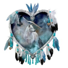 The Bradford Exchange #4: 'Heartsong' Dreamcatcher by Carol Cavalaris 9.5-Inches picture