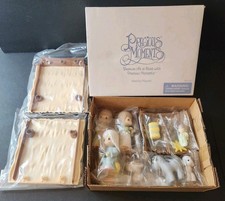 Avon 2002 Precious Moments Nativity Playset NEW F611221 Christmas Collectible picture