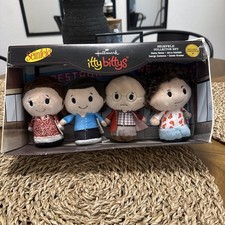 Hallmark Itty Bittys Seinfeld Collector Set of 4 Plush In Box - Box Torn picture