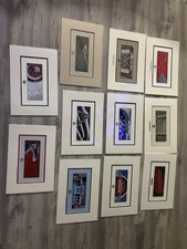 Vintage Route 66 framed art collection set of 16 by 20 picture