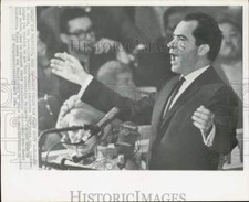 1964 Press Photo Richard M. Nixon at Republican Convention, San Francisco picture