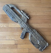 HALO BR55 Battle Rifle Prop Replica COSPLAY Solid Wood Video Game Gun Costume picture