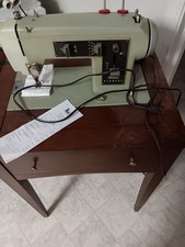 Vintage Sears Sewing Machine  In Cabinet And Works Great 15813011 Model P/U ONLY picture