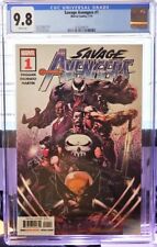 Savage Avengers #1 CGC 9.8 David Finch Cover 2019 Wolverine Venom Punisher Conan picture