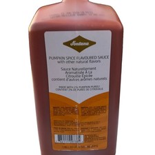 Starbucks Fontana Pumpkin Spice Flavored Sauce 63 oz Sealed BB Jan 2027   picture