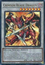 Crimson Blade Dragon BLZD-EN037 Ultra Rare 1st Ed picture