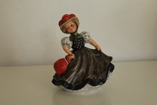 Vintage Goebel Hummel Black Forest Girl Figurine FF 301 1968 W. Germany 6.5 picture