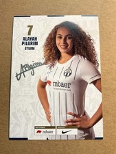 Alayah Pilgrim, Switzerland 🇨🇠FC Zürich 2022/23 hand signed picture