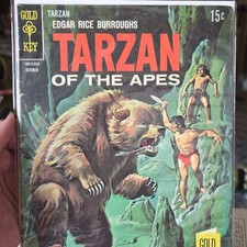 Western Publishing Tarzan of the Apes #108 (1968) Lost in Pellucidar Comic picture