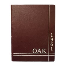 Vtg 1961 The Oak Yearbook State College Glassboro NJ Teachers Rowan University picture