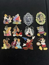 Disney Official Loungefly Pin Lot 12 Mixed Variety picture