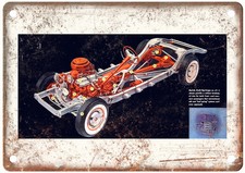 1955 Buick Vintage Auto Ad Retro Look Reproduction Metal Sign AM6394 picture