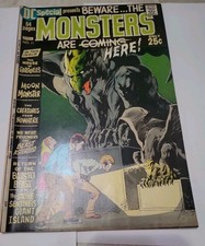 DC Special # 11 - Beware The Monsters Are Here, Neal Adams cover Fine Cond picture