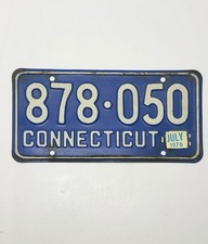 Vintage 1976 Connecticut License Plate picture