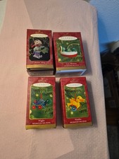 Vintage Hallmark Keepsake Christmas Ornaments Lot Of 4 1997-2001 picture