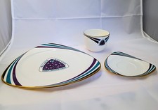 Pfaltzgraff Bone China Star Trek Deep Space Nine 3 PC 1993 Set Ltd Edition Mint picture