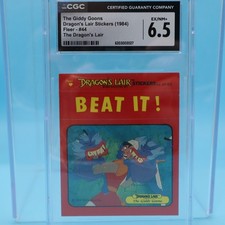 1984 Fleer Dragon's Lair Stickers #44 
