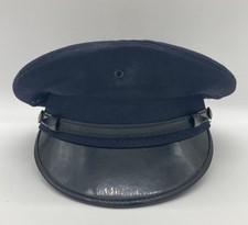 Vintage 1970s Fireman's Fire Department Dress Uniform Hat Cap Size 7 1/8 picture