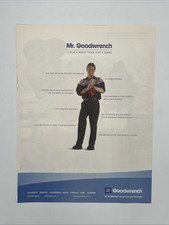 2004 Magazine Print Ad Advertisement Mr Goodwrench GM Auto Mechanic Car Repair picture