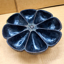 Antique Vintage Cast Iron Nail Cup - Cast Iron Material picture