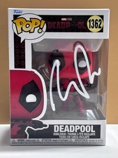 SIGNED Funko Pop DEADPOOL #1362 COA AUTHENTICATED  & Case picture