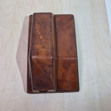 Vintage 1982 Northern Telecom Contempra Leather Wrapped Phone QSFM 2100 ANX picture