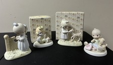 Precious Moments figurines; Friendship collection; Lot of 4; Mint condition picture