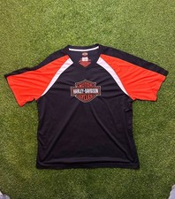 Y2K 2000s Harley-Davidson Embroidered Mesh Jersey picture