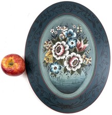 🔥16x12” Gold Medalist Norwegian Rosemaling Platter Valdres Signed EXHIBITION picture