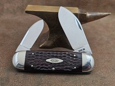 Vintage 1971 Case XX USA 9 dot 6250 elephant toenail sunfish knife unused picture