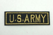 US ARMY Patch iron /sew on 3.8x1.2 inches p10-4 picture