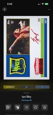 Topps WWE Slam 2026 Heritage S2 Clubhouse Sig Superstar Relic Iyo Sky 1/1 picture
