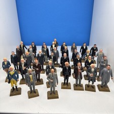 Vintage 1960s Marx U.S. Presidents Figurines Set of 36 Nixon ( One Missing Arm) picture