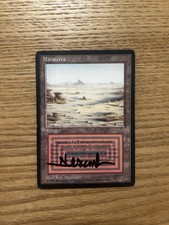 MALATERRA BADLANDS FBB ITALIAN MTG dual Land Magic The Gathering picture