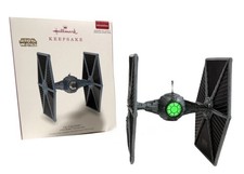Hallmark Keepsake 2018 Star Wars TIE Fighter Storytellers Ornament Light Sound picture