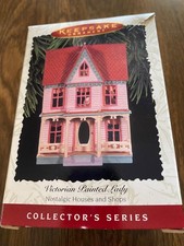 1996 HALLMARK ORNAMENT - VICTORIAN PAINTED LADY FROM NOSTALGIC HOUSE & SHOPS picture