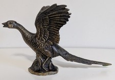 Vintage Brass Flying Pheasant 10