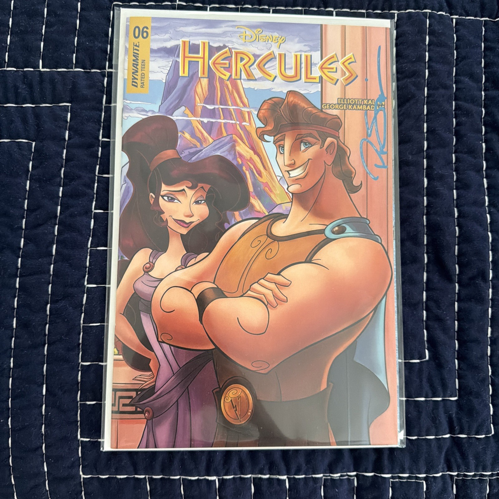 Disney Hercules 6 (2024) Peter Smith Exclusive Cover Signed by Artist