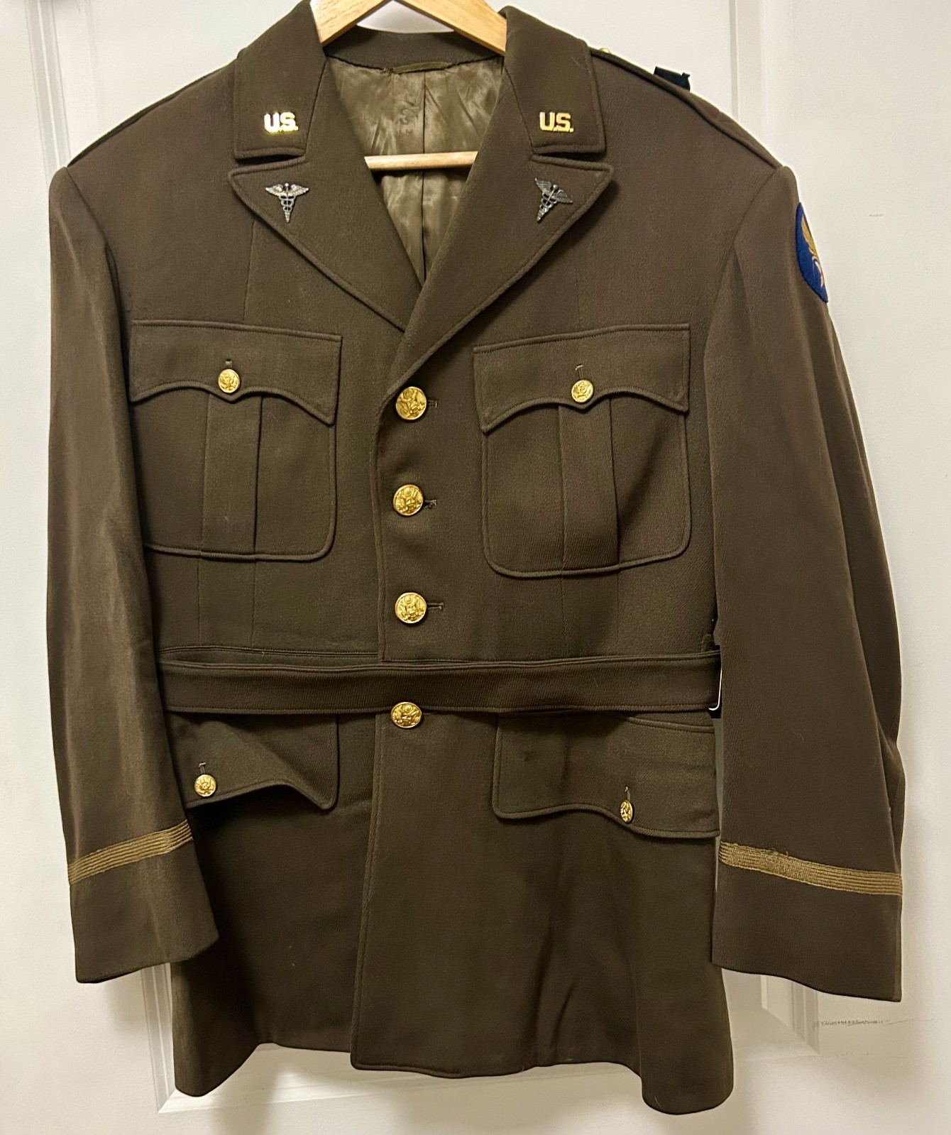 WWII U.S. Army Air Forces Captain\'s Medical Corps Uniform, 1943-45