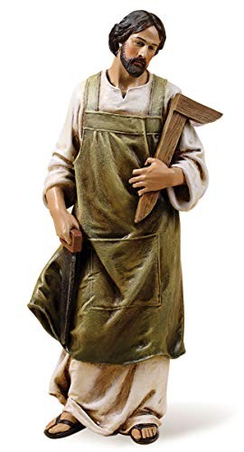 Joseph Studio 10 Inch Tall St Joseph the Worker Figure Renaissance Collection