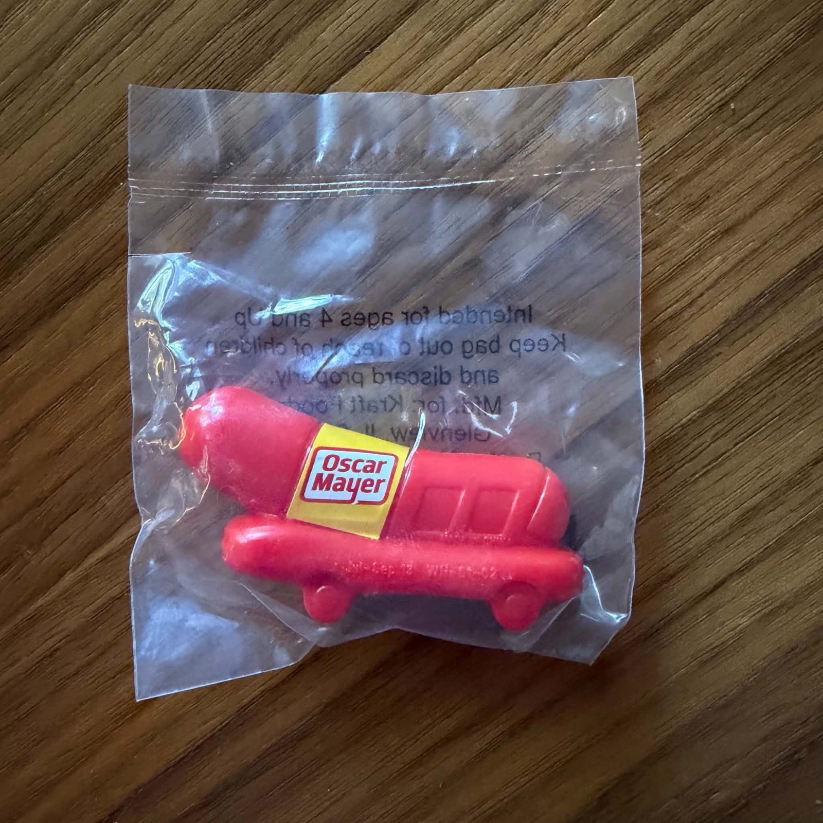 Oscar Mayer Weiner Wiener Mobile Weenie Whistle 2” Vintage New Sealed