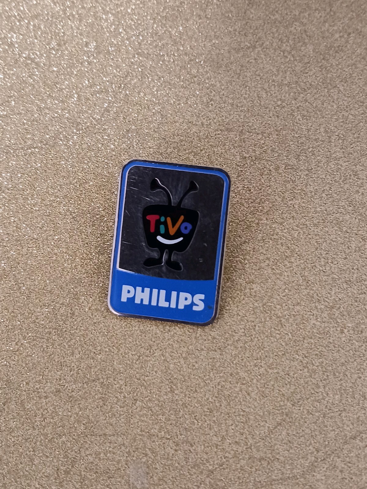 Vintage Tivo Mascot Hat Pin.