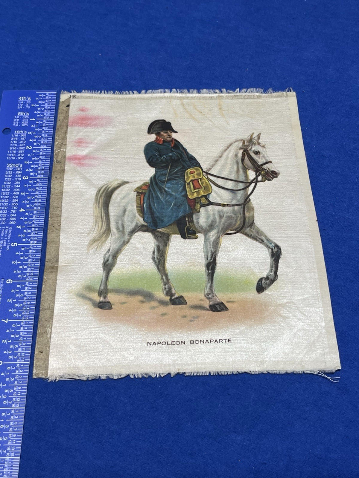 Vintage 1912 S81 Napoleon Bonaparte Tobacco Premium Non Sports Card Silk