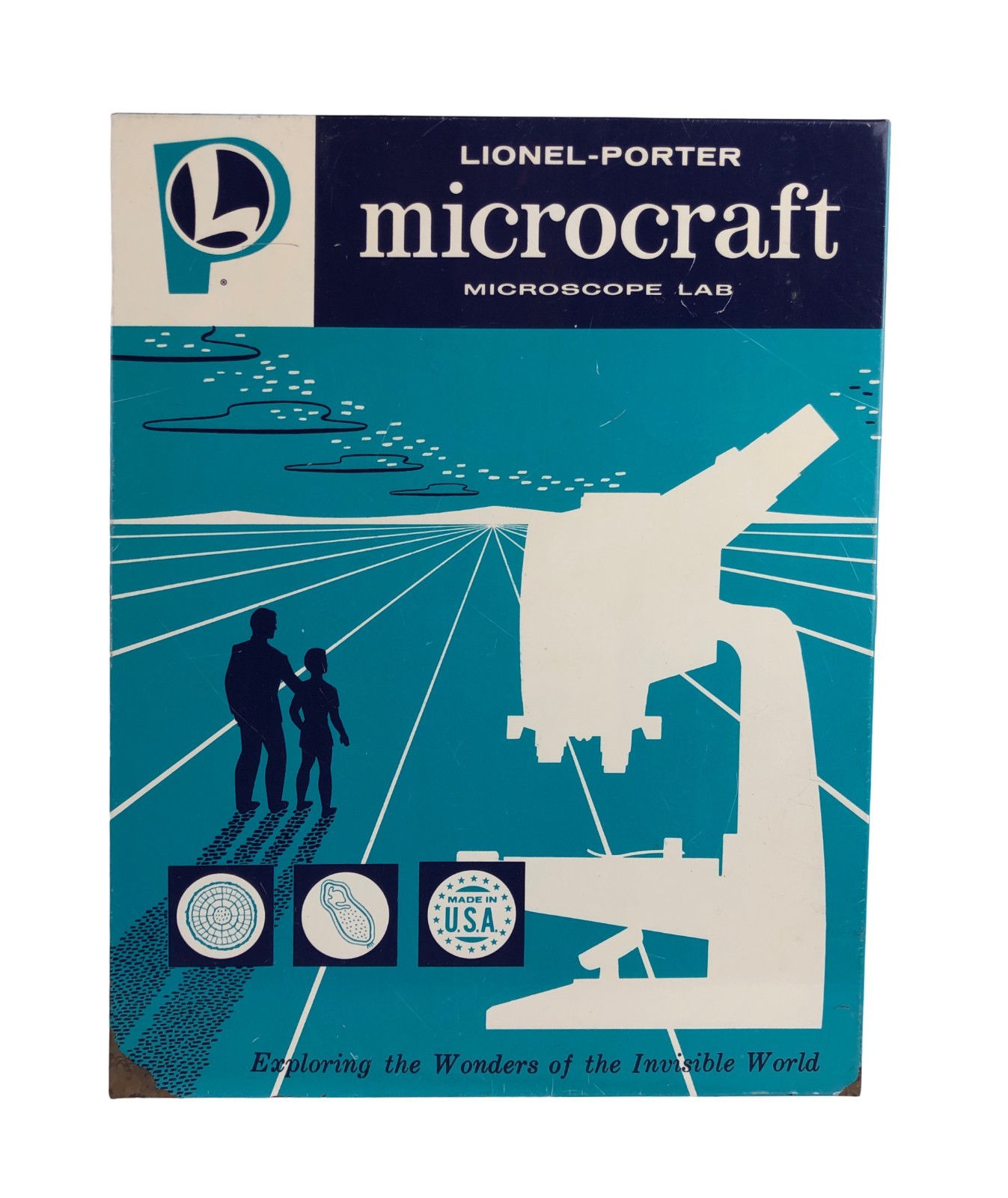 1960 Lionel-Porter Microcraft Microscope Lab