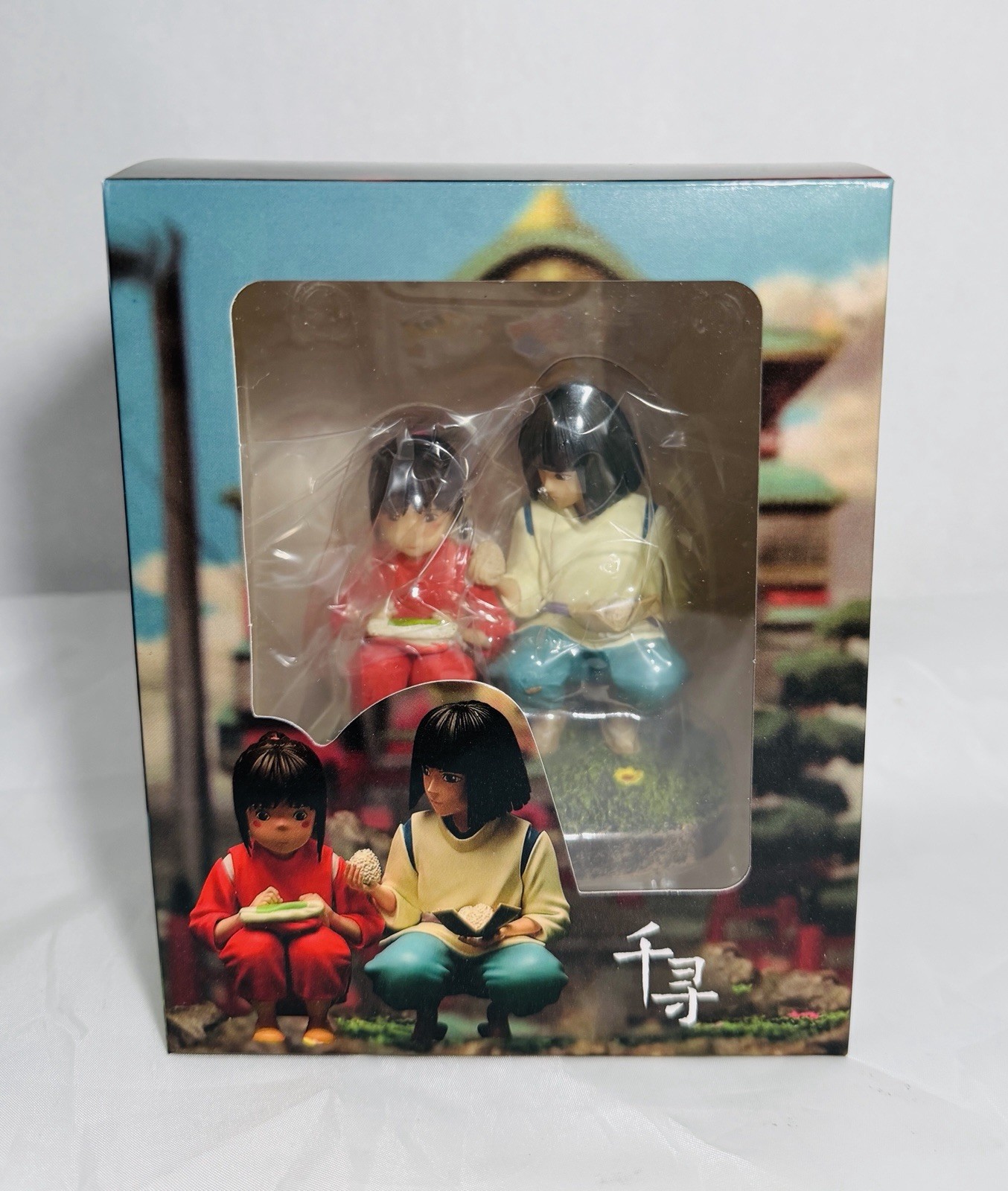 Studio Ghibli Spirited Away Chihiro & Haku Figure Diorama Anime Collectible