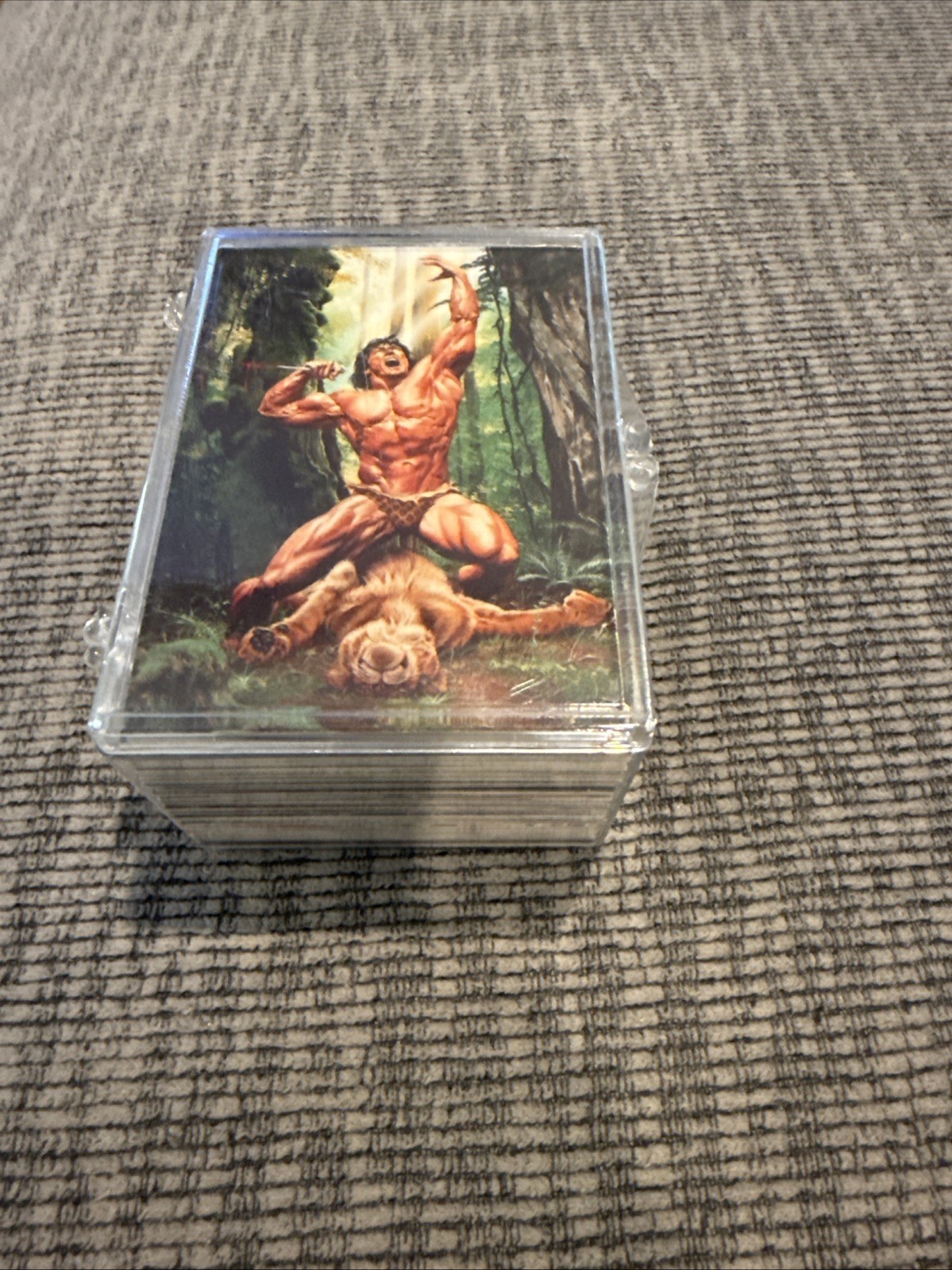 JOE JUSKO SERIES 1 1994 FPG BASE CARD SET OF 60 FA EDGAR RICE BURROUGHS TARZAN