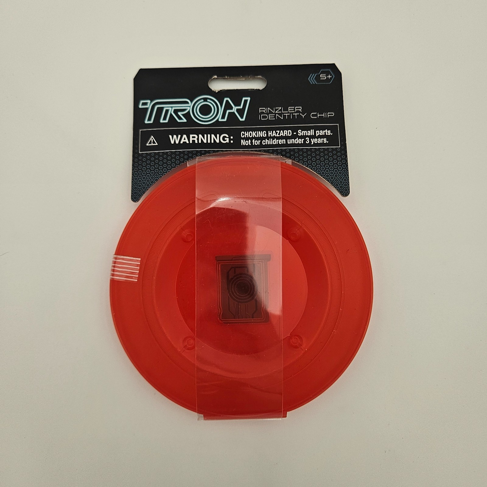 NEW Disney Parks TRON Lightcycle Run Identity Chip Sam Flynn Red Magic Kingdom